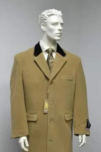 Beige Overcoat