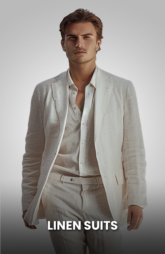 Stylish Linen Suits for Men - Emensuits