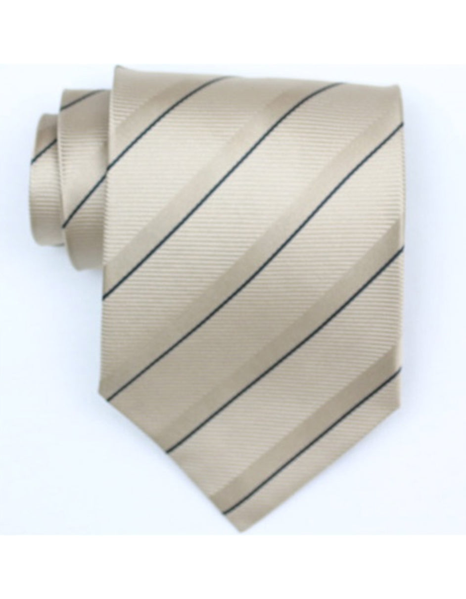 Sand Stripe Neck Tie - One Size Fits All