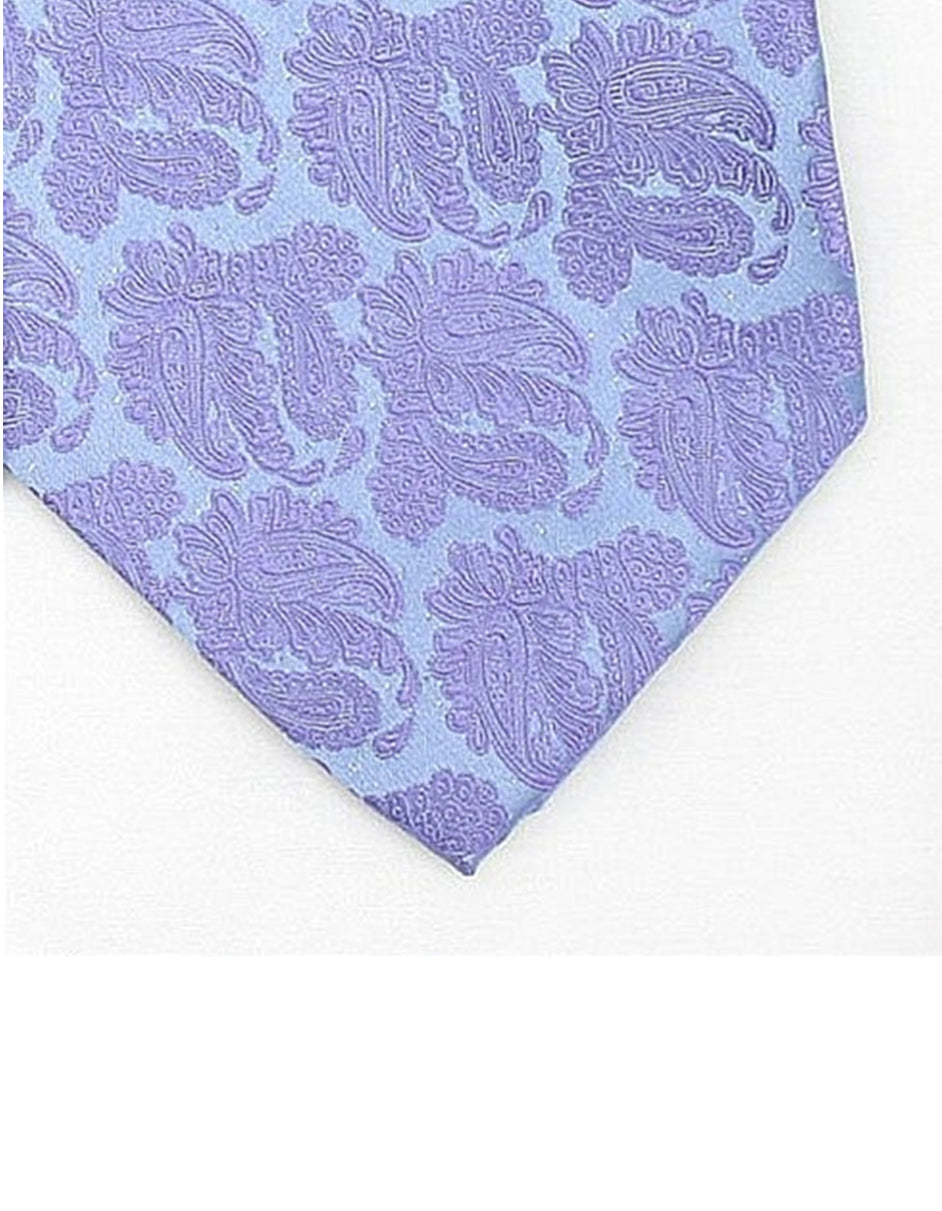Lilac Paisley neck Tie - One Size Fits All