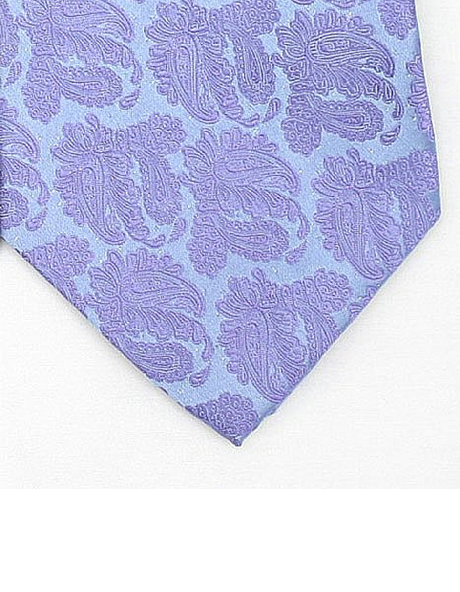 Lavender Paisley Neck Tie - One Size Fits All
