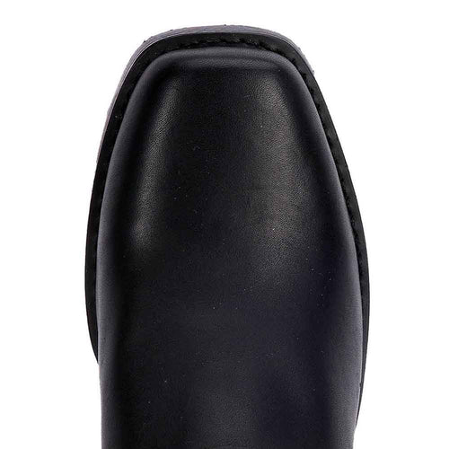 Dingo Black Harness Mens Leather Boots
