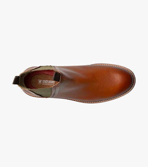 Stacy Adams Isaacson Plain Toe Chelsea Boot by Stacy Adams Shoes