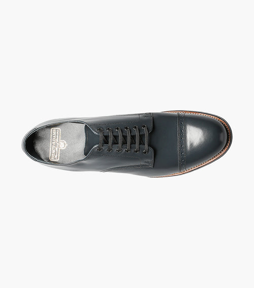 Stacy Adams MADISON Cap Toe Oxford Navy by Stacy Adams Shoes