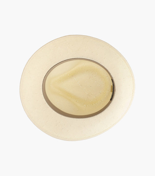 BENNETT FEDORA Toyo Pinch Front Hat