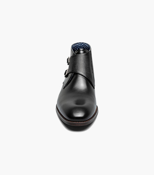 Stacy Adams Kaius Plain Toe Double Monk Strap Boot by Stacy Adams Shoes