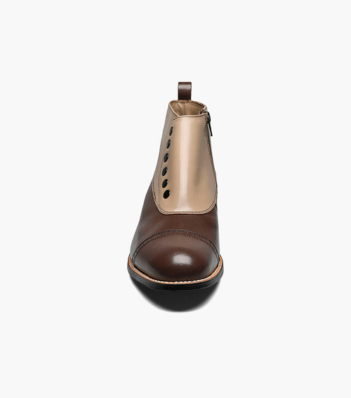 Stacy Adams MADISON Spectator Spat Cap Toe Boot by Stacy Adams Shoes
