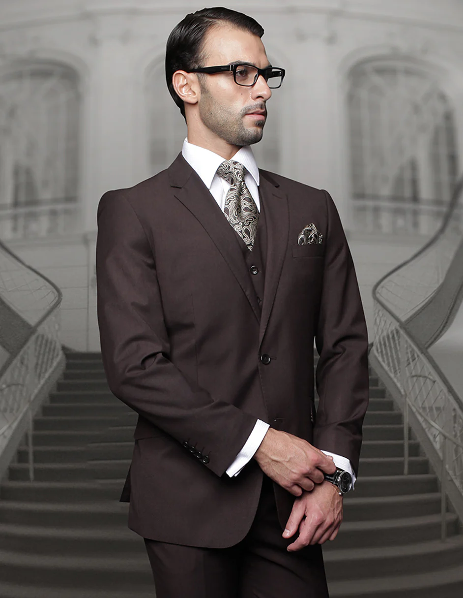 brown suit cheap suits for big guys