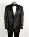 Floral Suits - Paisley Suit - Fashion Suits - Wedding Suit Black And White