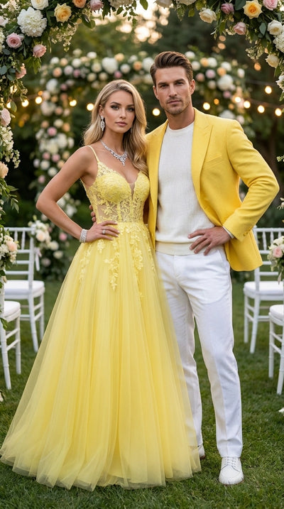 Zacci Brand Men’s Lemon Yellow Blazer Peak Lapel Hopsack Weave – Stylish Formal Blazer Jacket for Wedding, Party, Prom and Smart Casual Wear