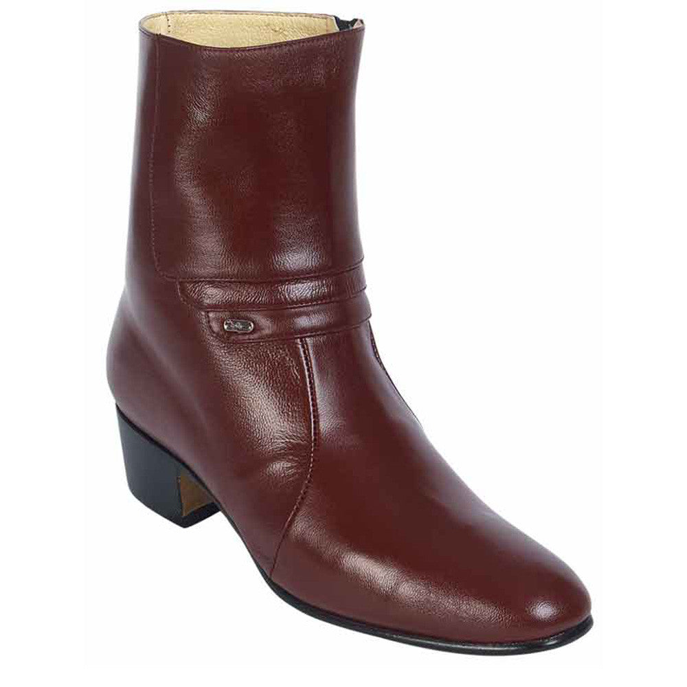Mens Heeled Boots - Black