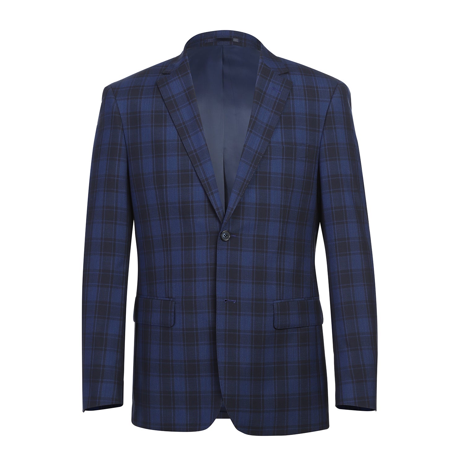 566-1 Men's New Slim Fit Wool Suits - 38Lx32W