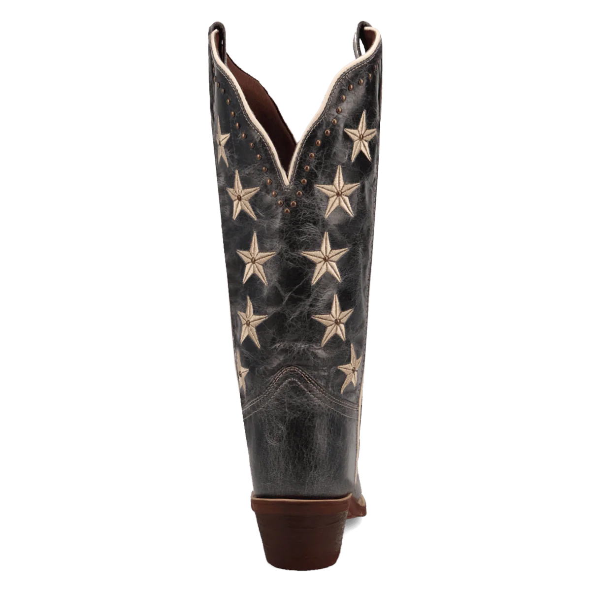 Laredo Serenade Blue Leather Women Boots - 7M