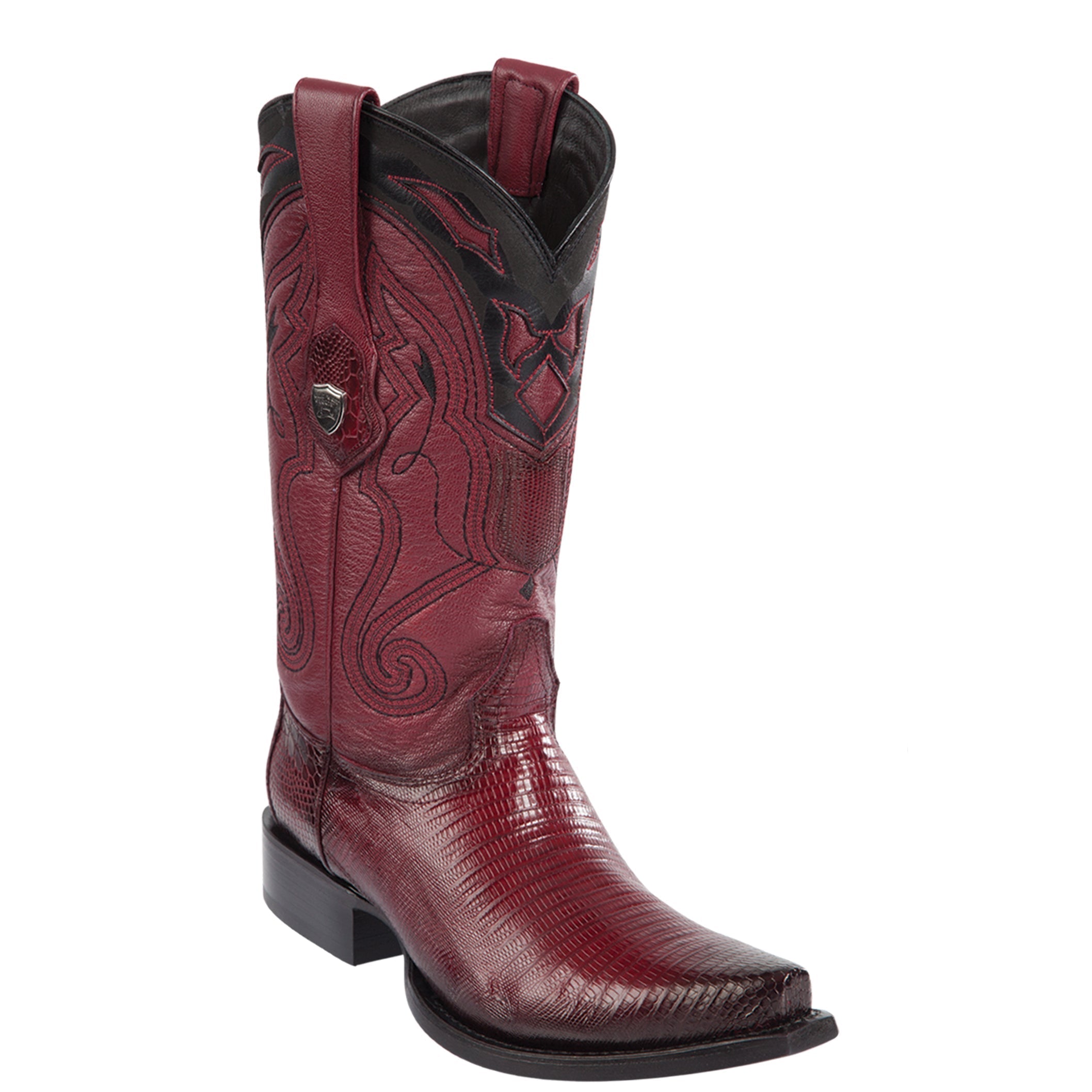 Snip Toe Lizard Boots - EE