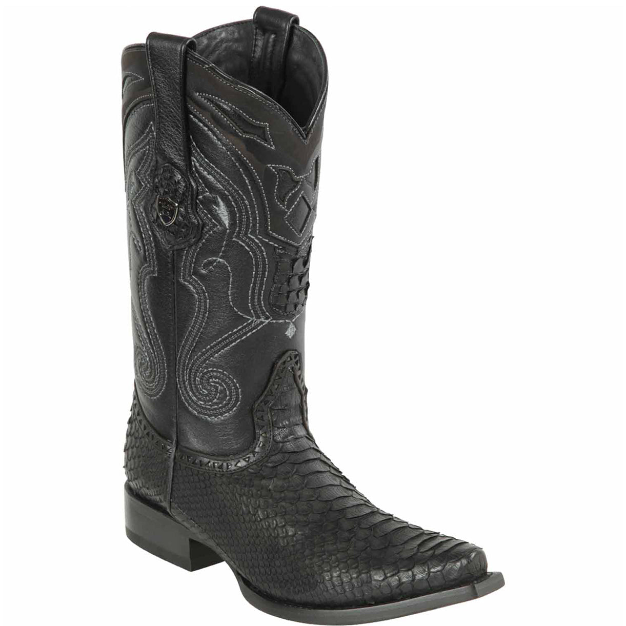 Black Snakeskin Boots - EE