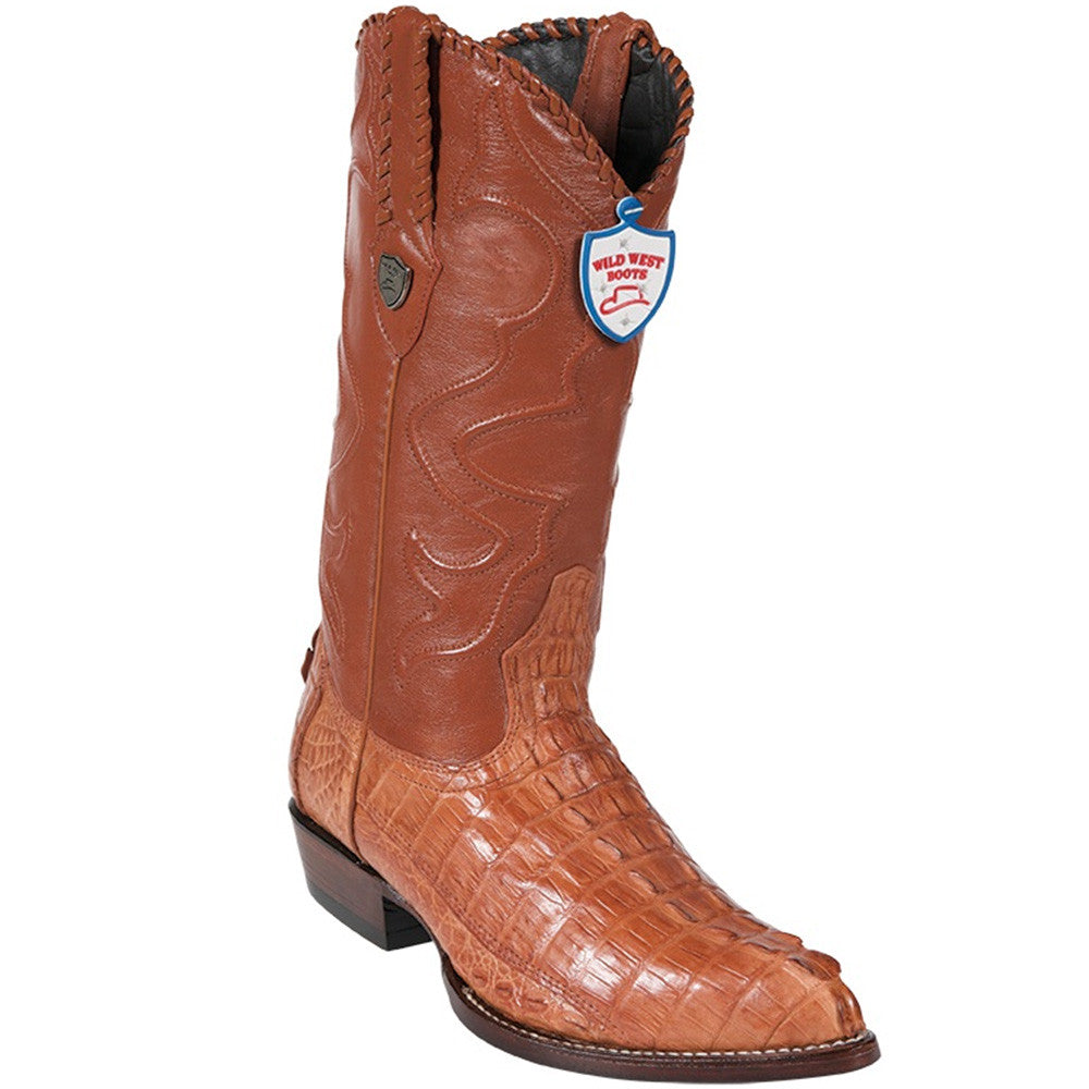 Mexican Cowboy Boots Caiman Tail - EE