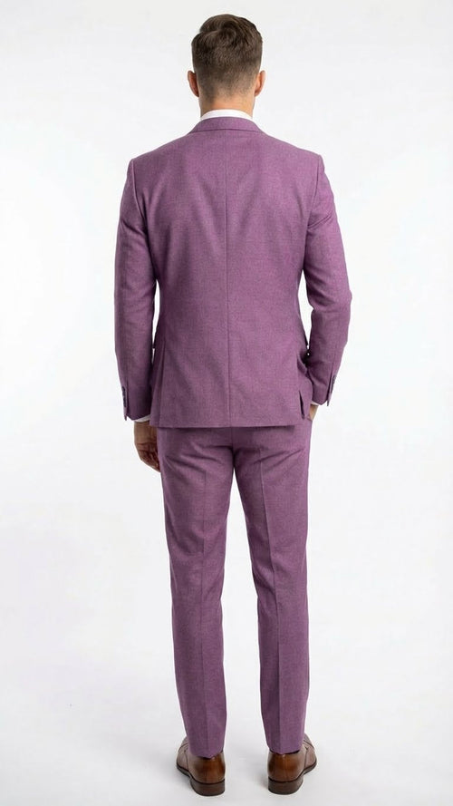 Mens Light Purple Suit Blazer and Suit Jacket Mauve Formal Wedding & Party Wear Coat for Business Prom and Church