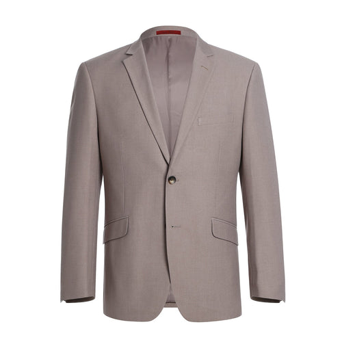 201-103 Men's 2-Piece Slim Fit Single Breasted Notch Lapel Suit