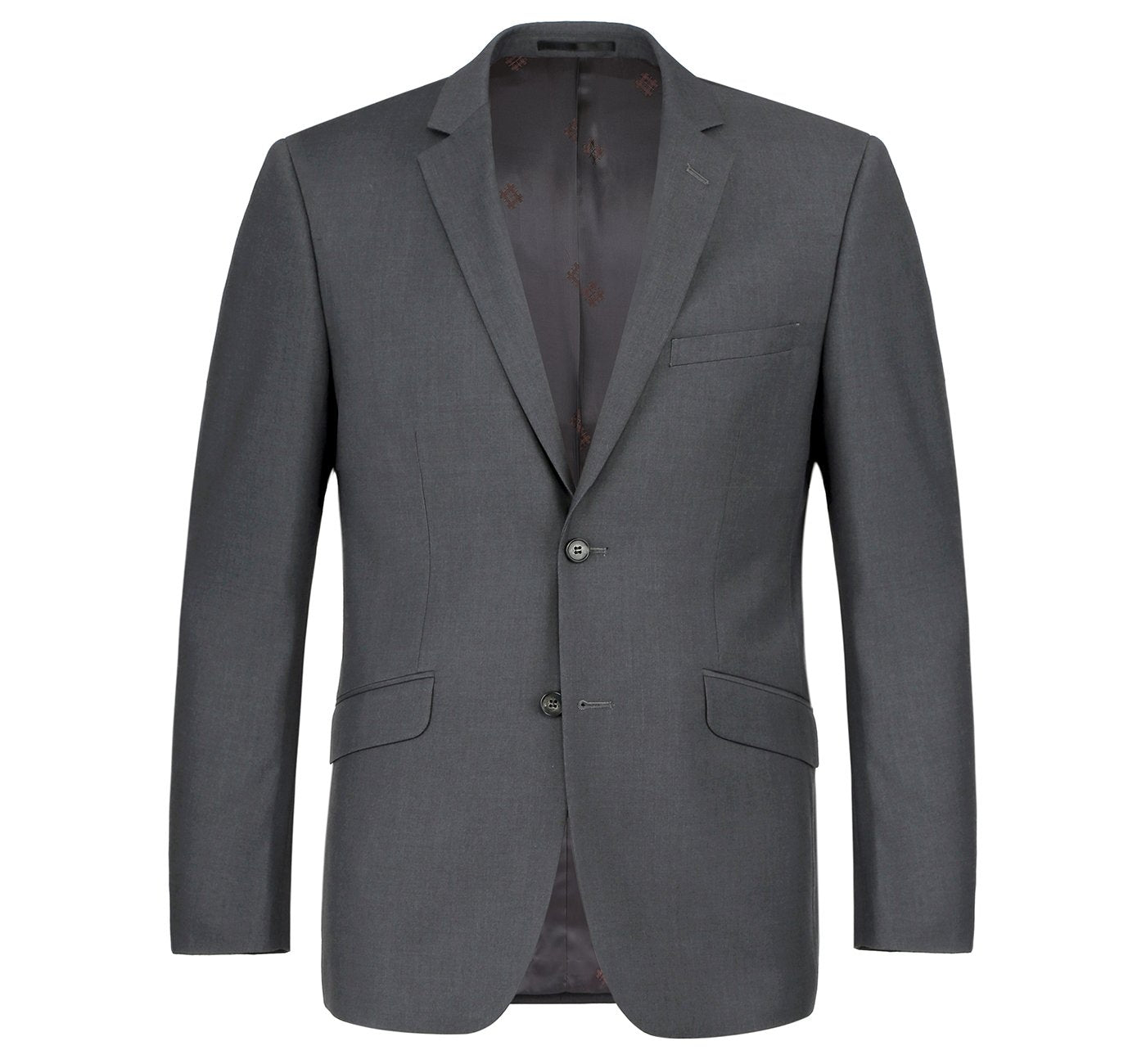 201-4 Men's 2-Piece Single Breasted Notch Lapel Suit - 34Sx28W