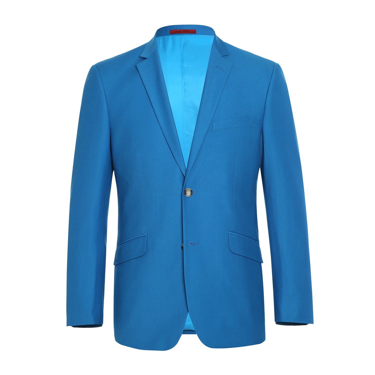 201-55 Men's 2-Piece Slim Fit Single Breasted Notch Lapel Suit - 38Lx32W