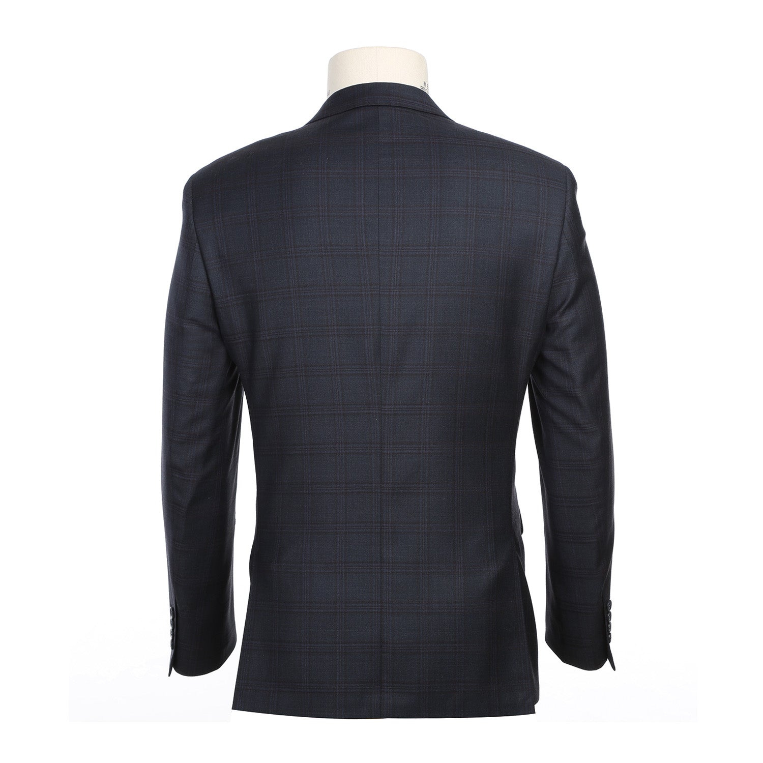 564-5 Men's Slim Fit Wool Suit - 38Lx32W