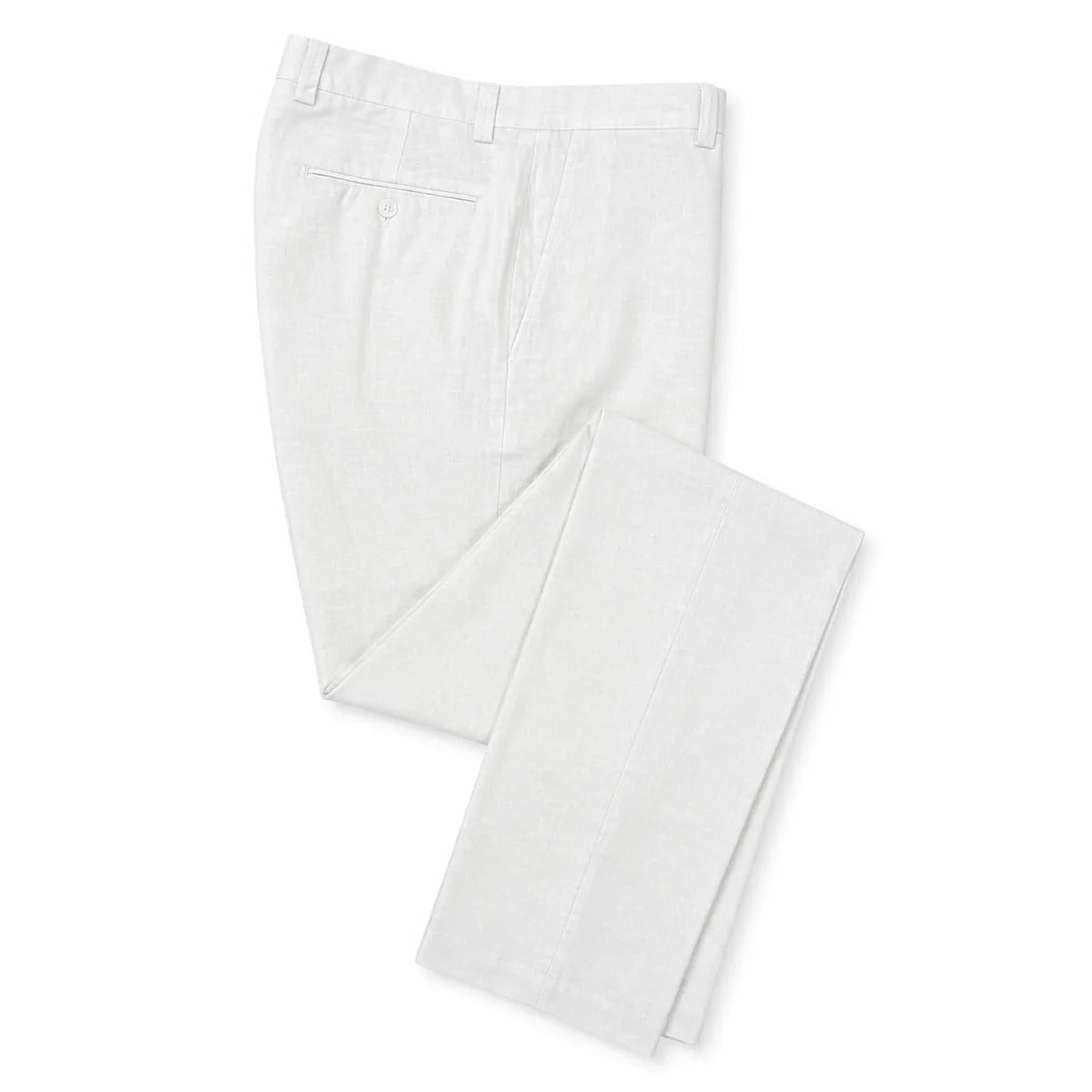 Premium Linen Pant - White