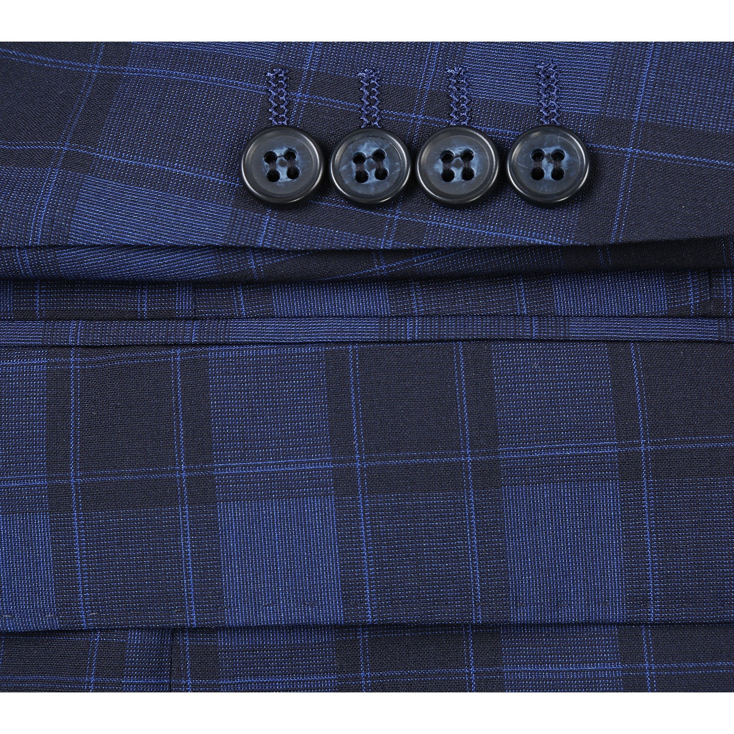 566-1 Men's New Slim Fit Wool Suits - 38Lx32W