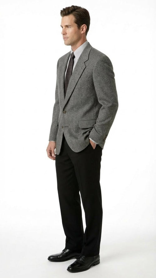 Mens Dark Grey Blazer Charcoal Grey Sport Coat Jacket