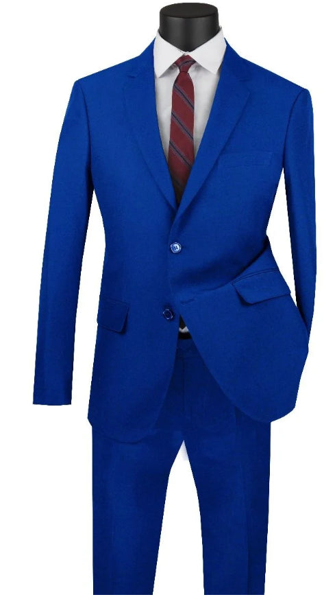 Genesis by Apollo King Men's 2-Piece Suit - Solid Colors