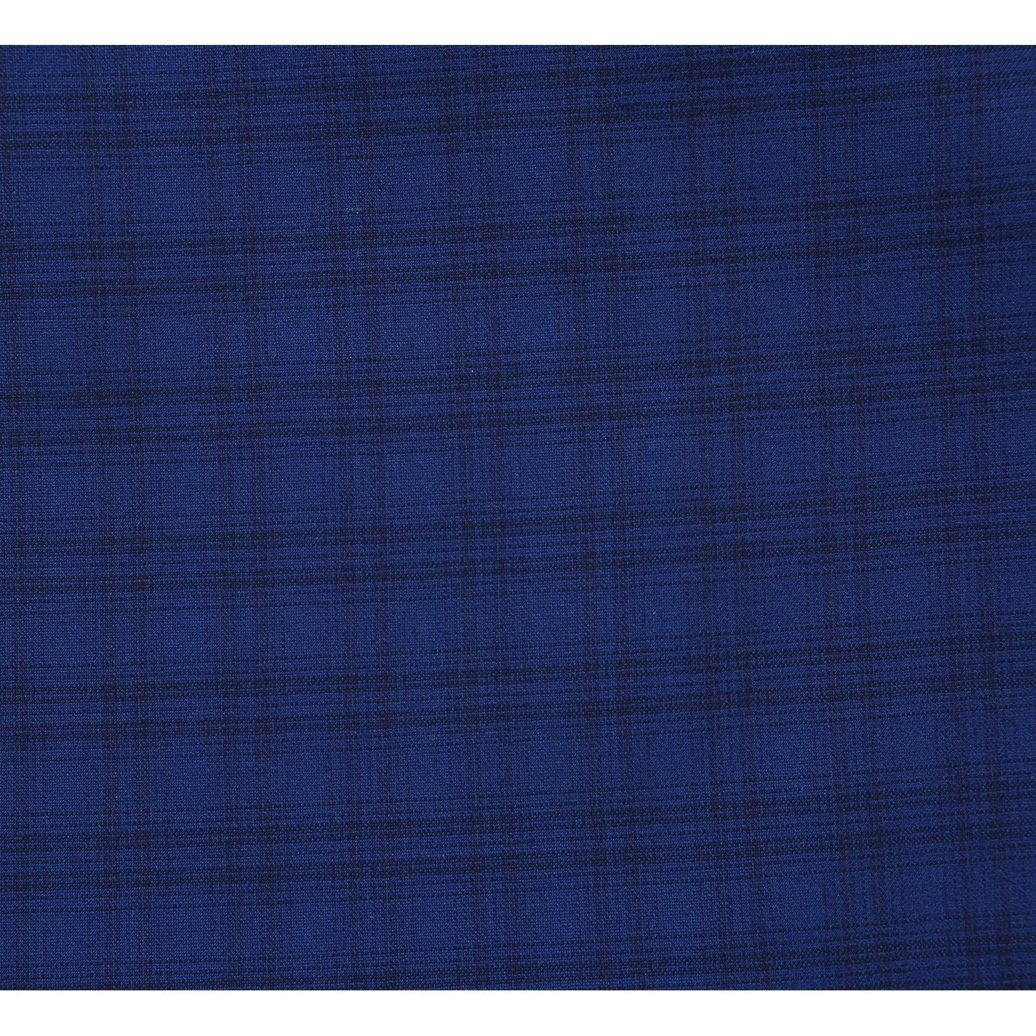 564-2 Men's Classic Fit Wool Blend Checked Suit - 38Lx32W