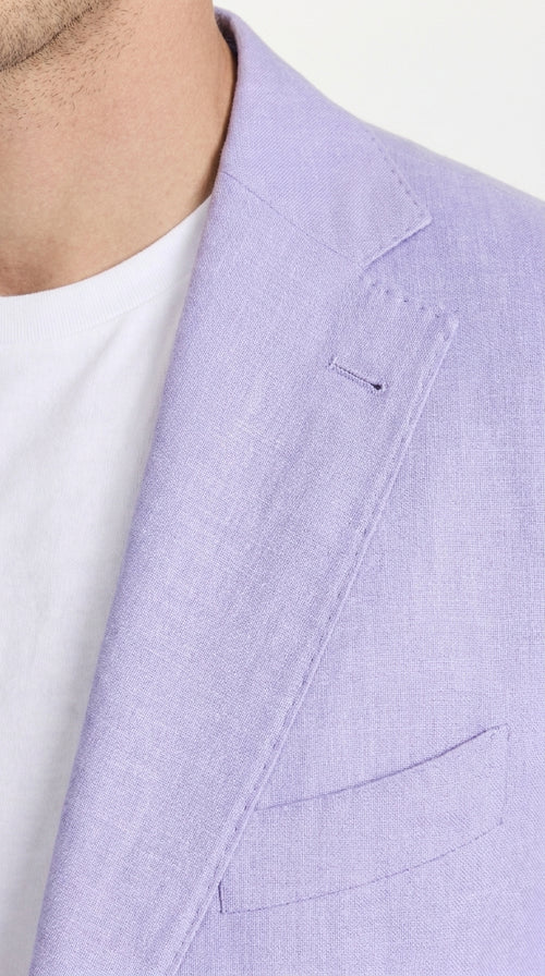 Men’s Lavender Sport Coat – Two-Button Wedding, Business and Smart Casual Blazer
