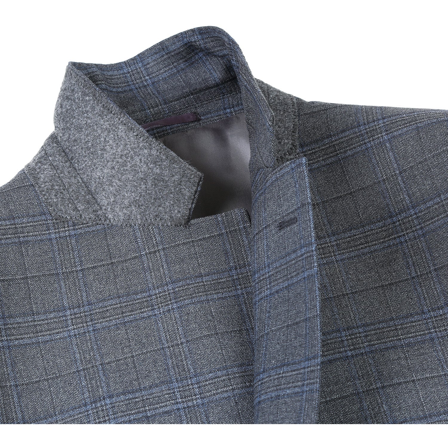 564-7 Men's Classic Fit Wool Blend Stretch Suits - 38Lx32W