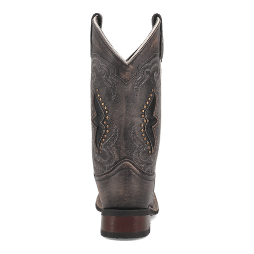 Laredo Spellbound Leather Boot - Luxe Black Ankle Boot