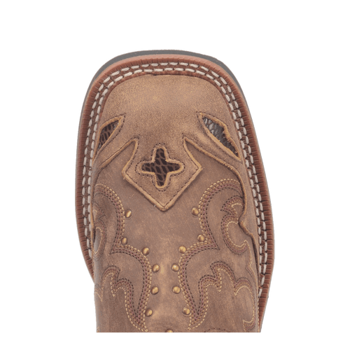 Laredo Spellbound Boot: Premium Leather Chelsea - Brown