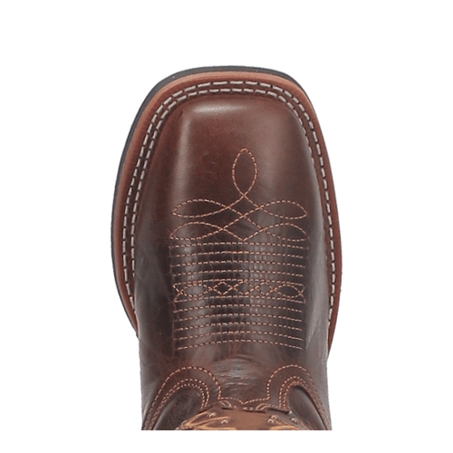 Laredo Lockhart Leather Boot - Premium Crafted Brown Work Boot