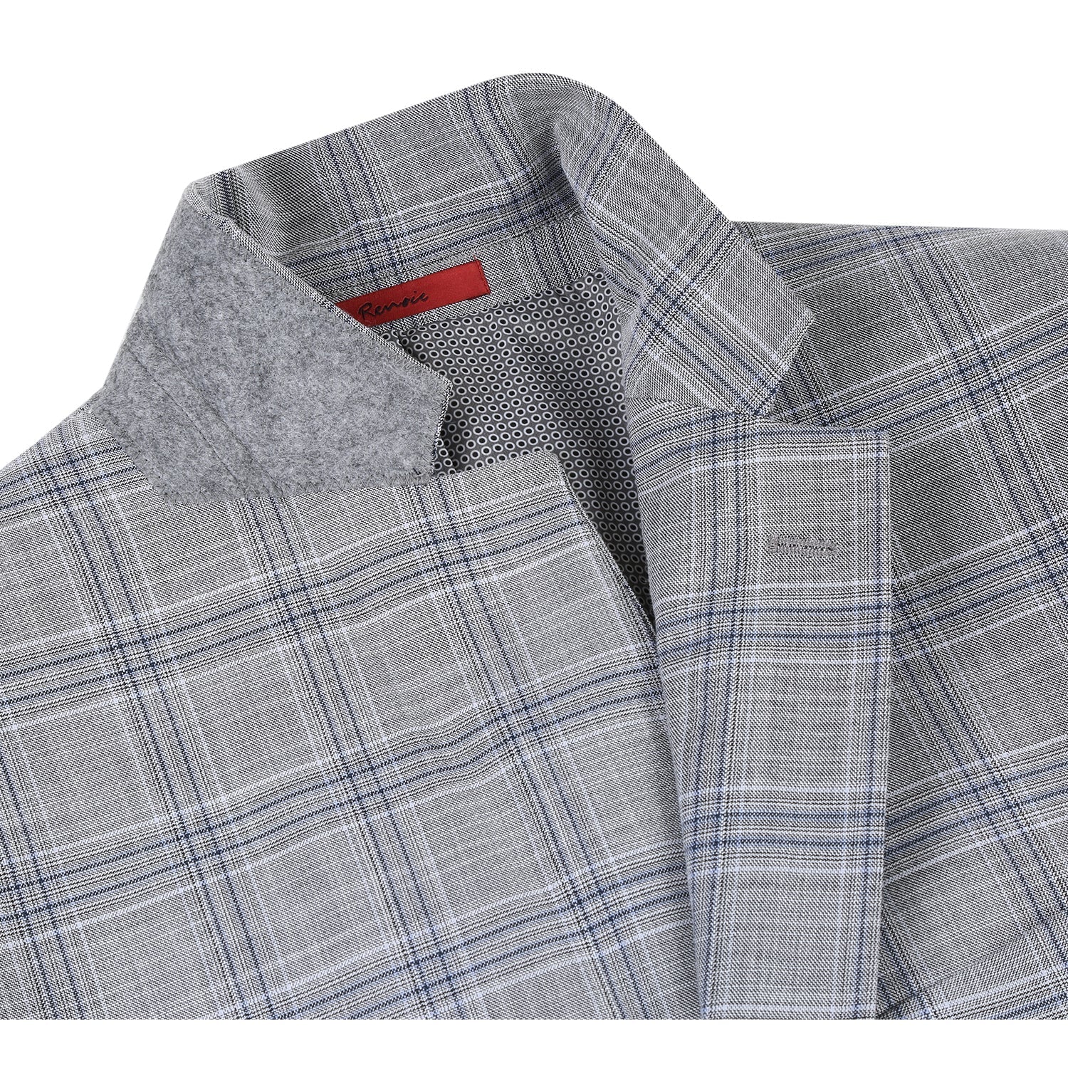 293-23 Men's Classic Fit Checked Suits - 38Lx32W