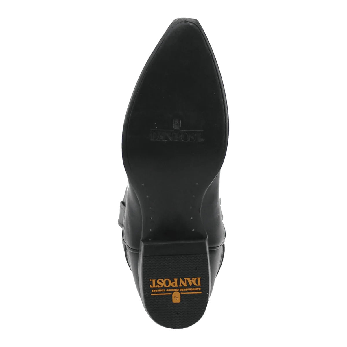Dan Post Men's Milwaukee Leather Snip Toe Boots - Black - 7D