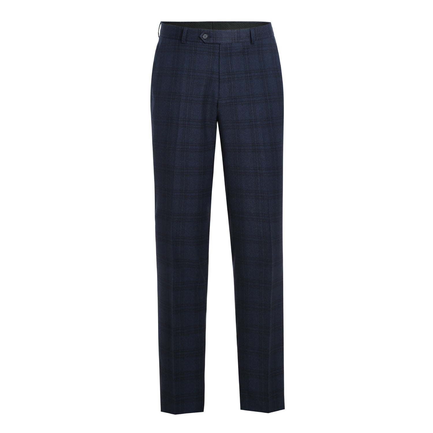 293-21 Men's Slim Fit Stretch Checked Suits - 38Lx32W