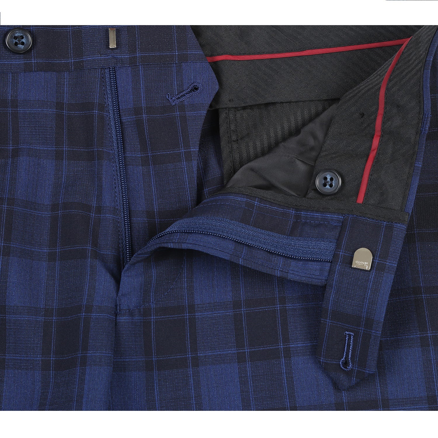 566-1 Men's New Slim Fit Wool Suits - 38Lx32W