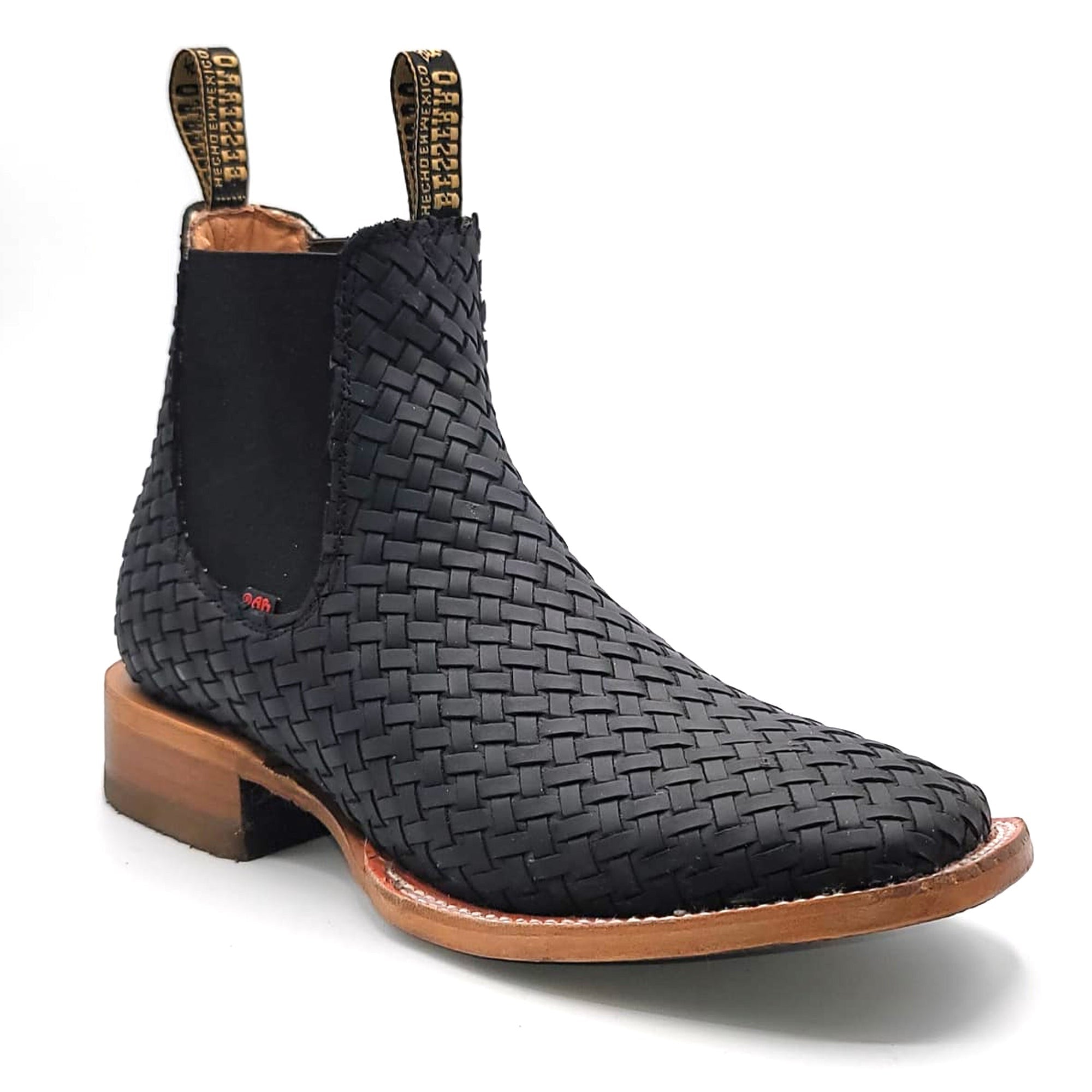 Black Petatillo Ankle Boot - Black