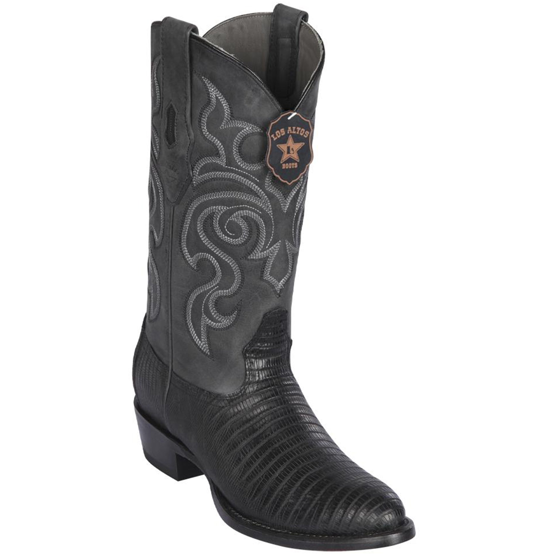 Black Lizard Boots R-Toe - D