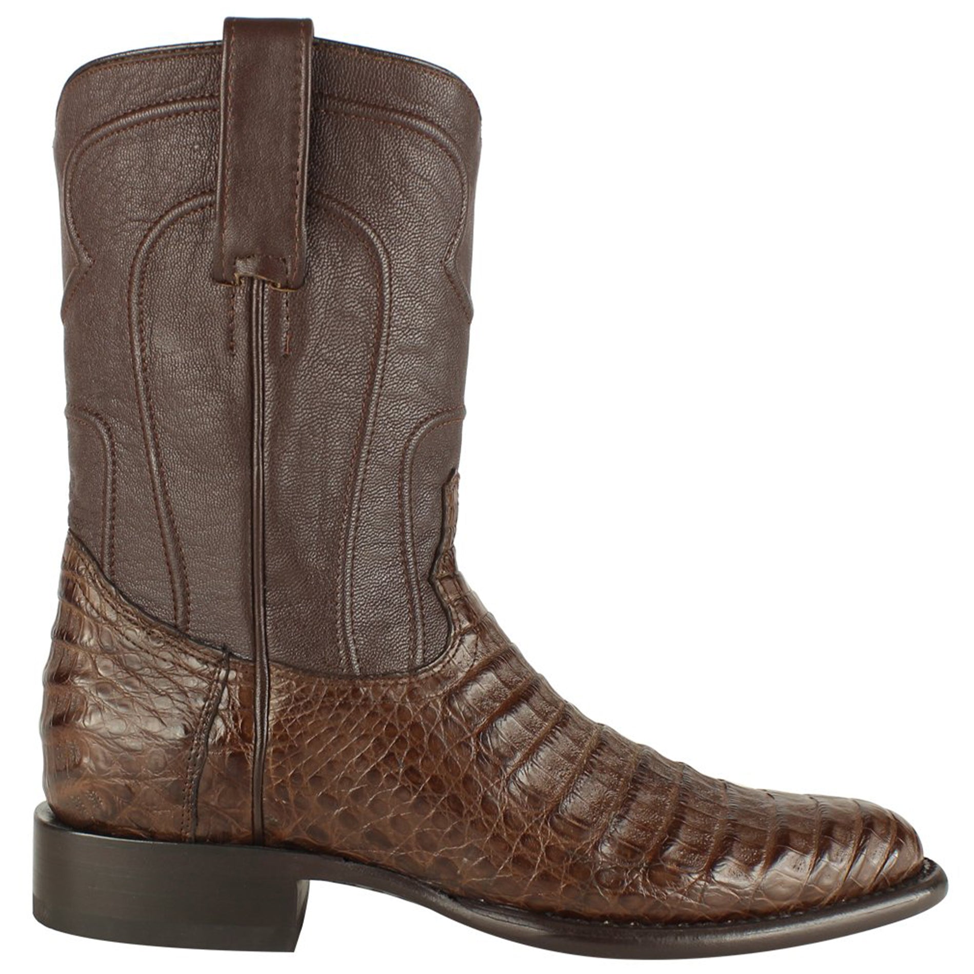 Caiman Belly Roper Boots - EE