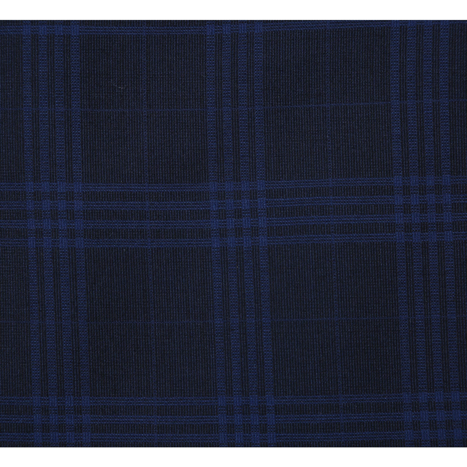 564-3 Men's Slim Fit Wool Blend Stretch Checked Suit - 38Lx32W