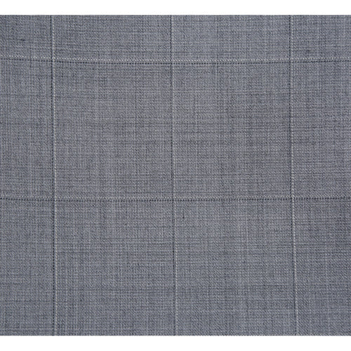 "Light Grey Windowpane Plaid Men's Slim Fit Two-Button Suit"