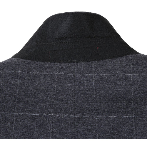 293-31 Men's Slim Fit Checked Suits