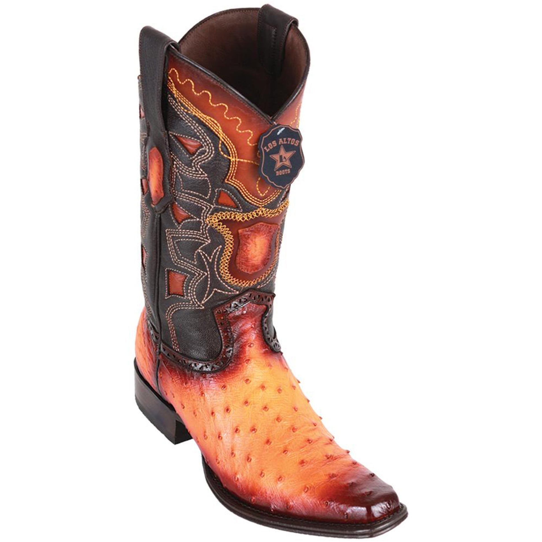 Buttercup Ostrich Boots - European Toe - EE