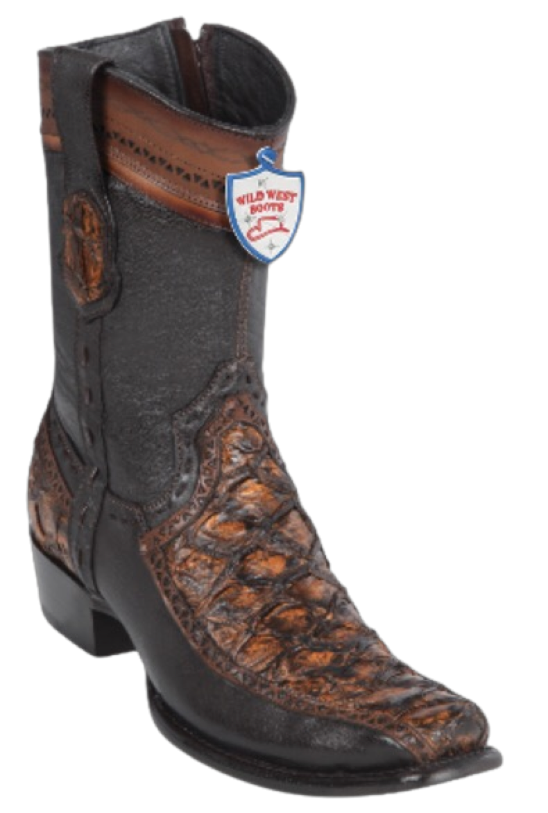 Botin de Pirarucu Original Horma Dubai Wild West - 6