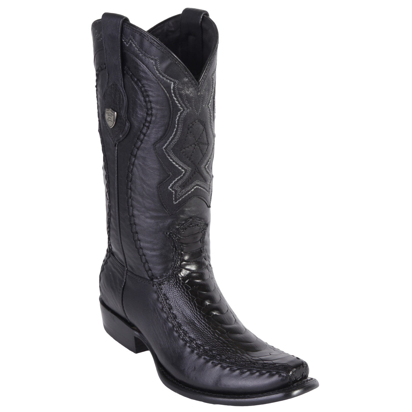 Ostrich Leg Mens Cowboy Boots Dubai Toe - EE
