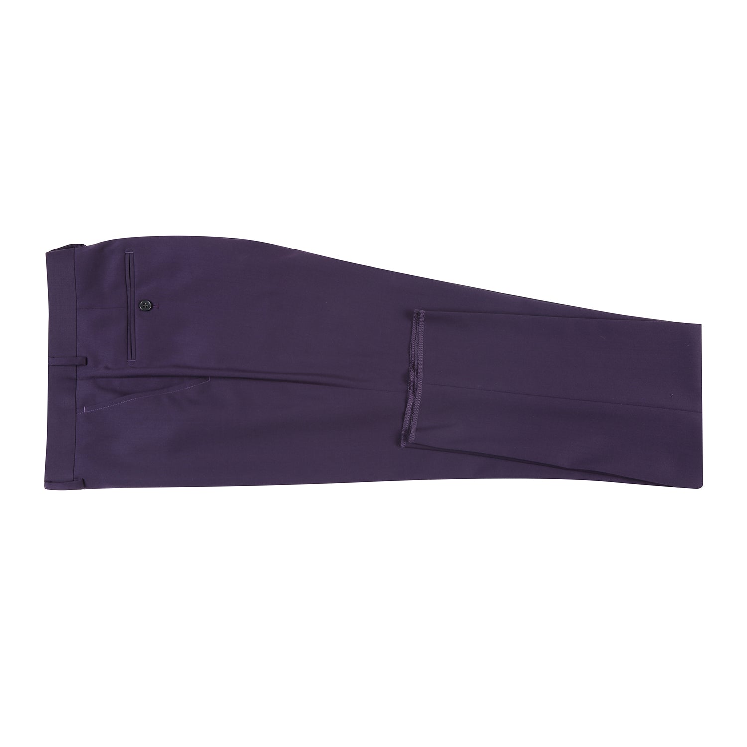 566-4 Men's Slim Fit Wool Suits - 38Lx32W