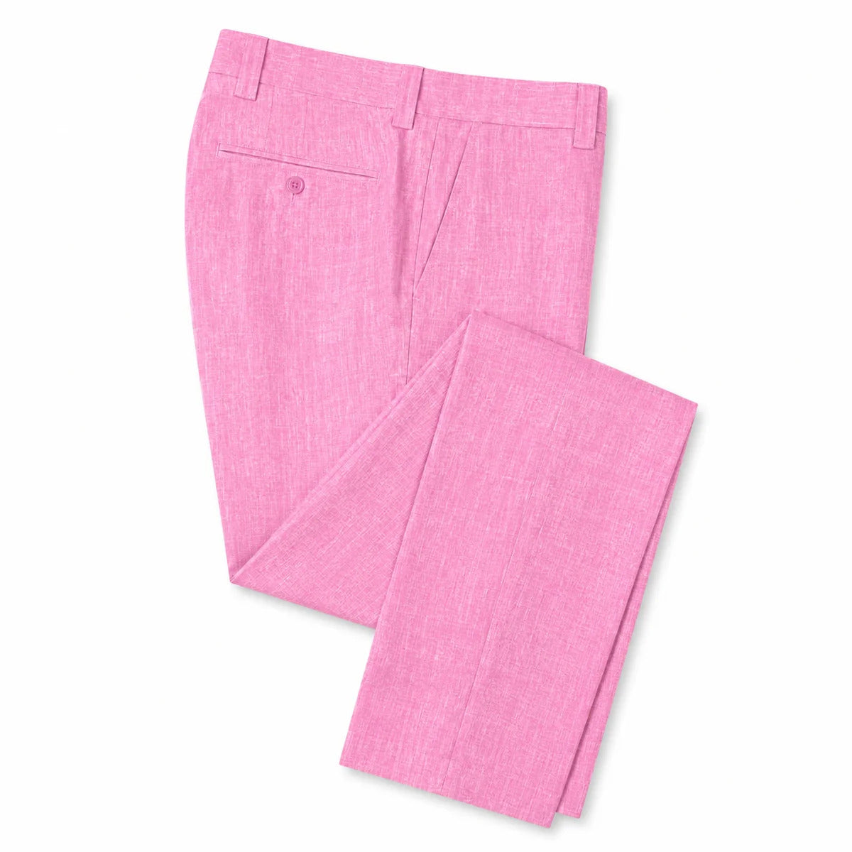 Linen Premium Pant - Summer Pink